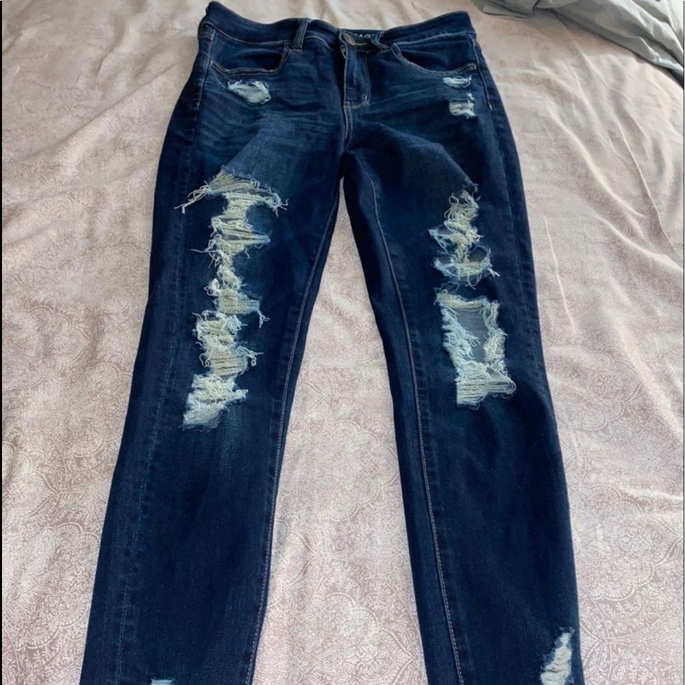 American eagle high rise jeggings size 6